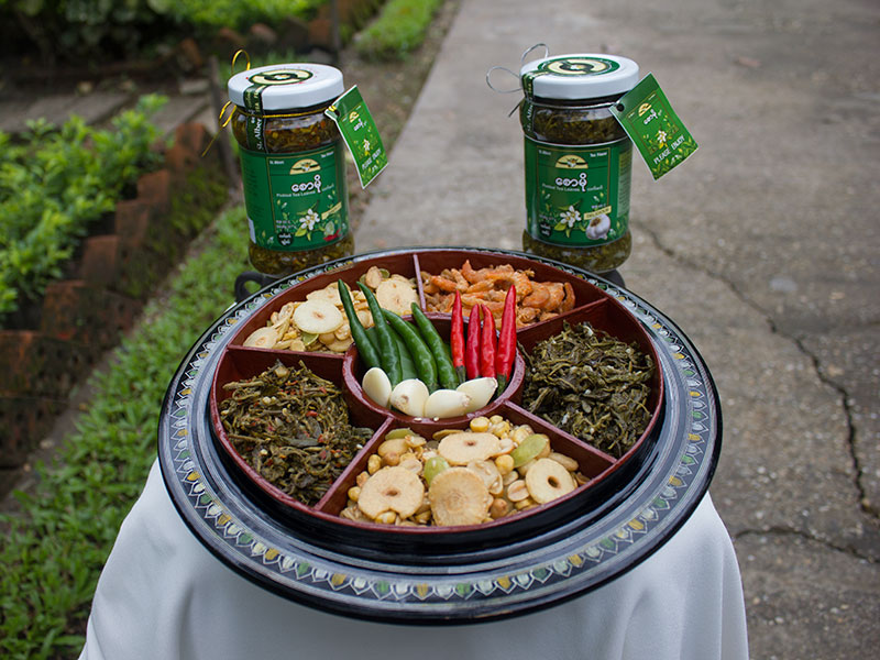 Saw Mo Pickled Tea Leaves, Myanmar Tea Leaves